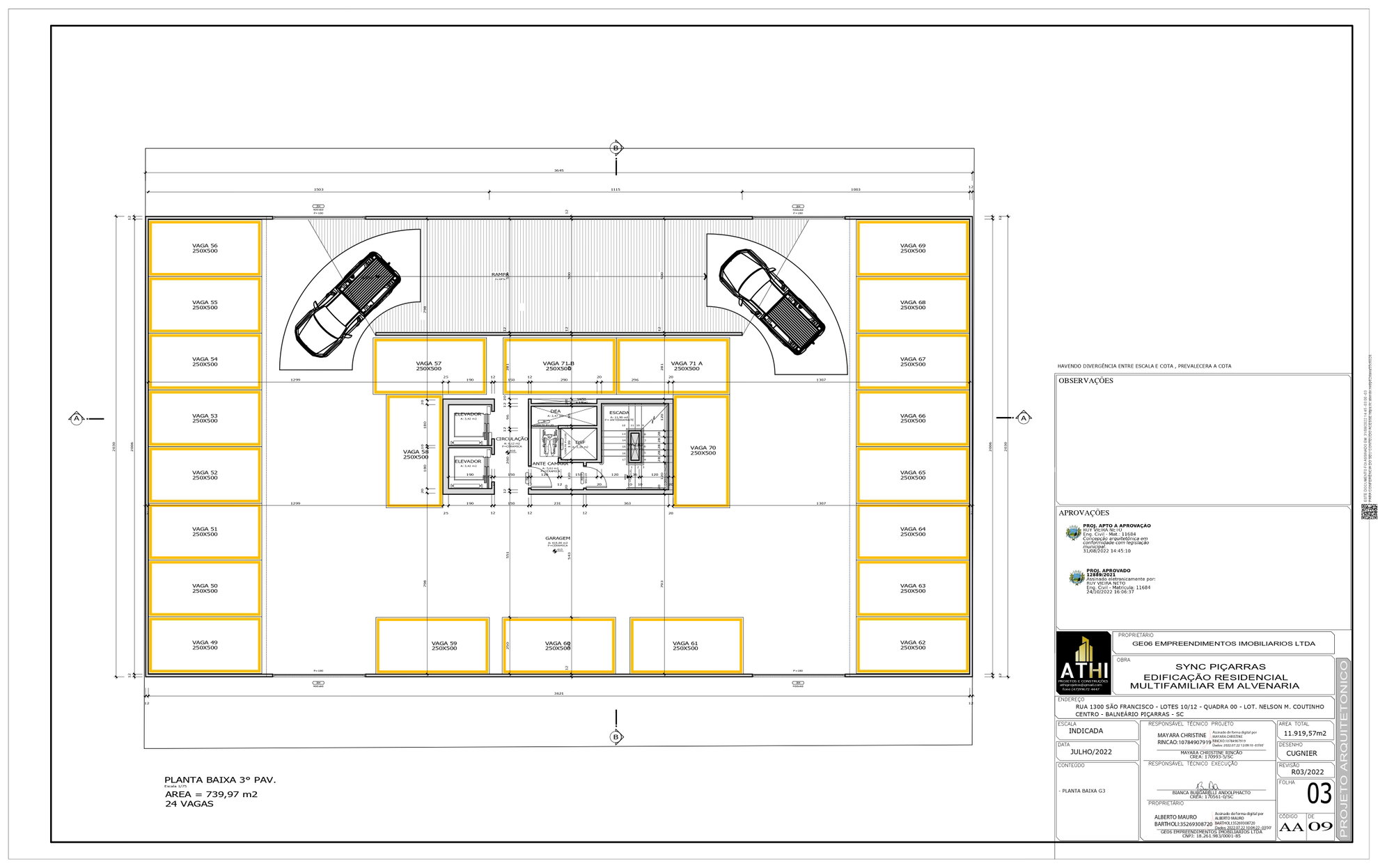 Planta 3 de Sync Piçarras