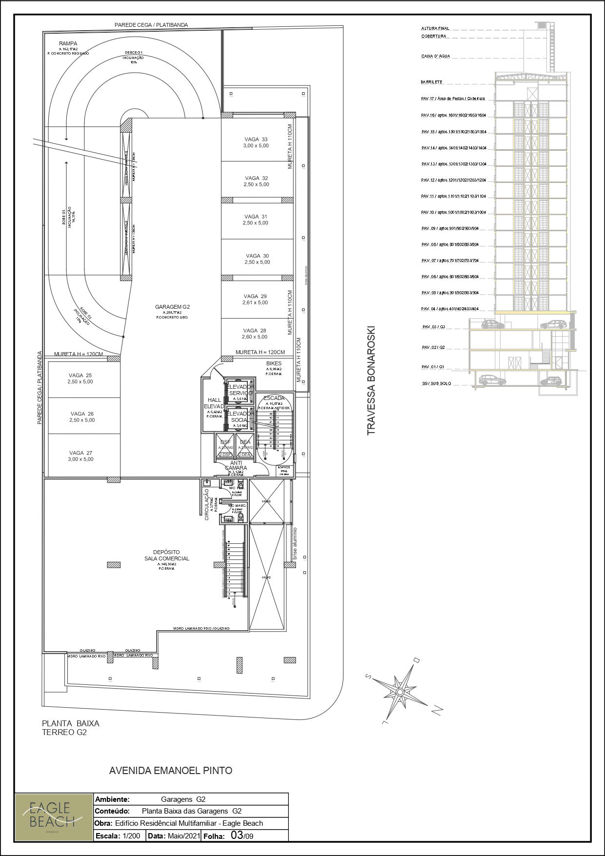 Planta 9 de Residencial Eagle Beach