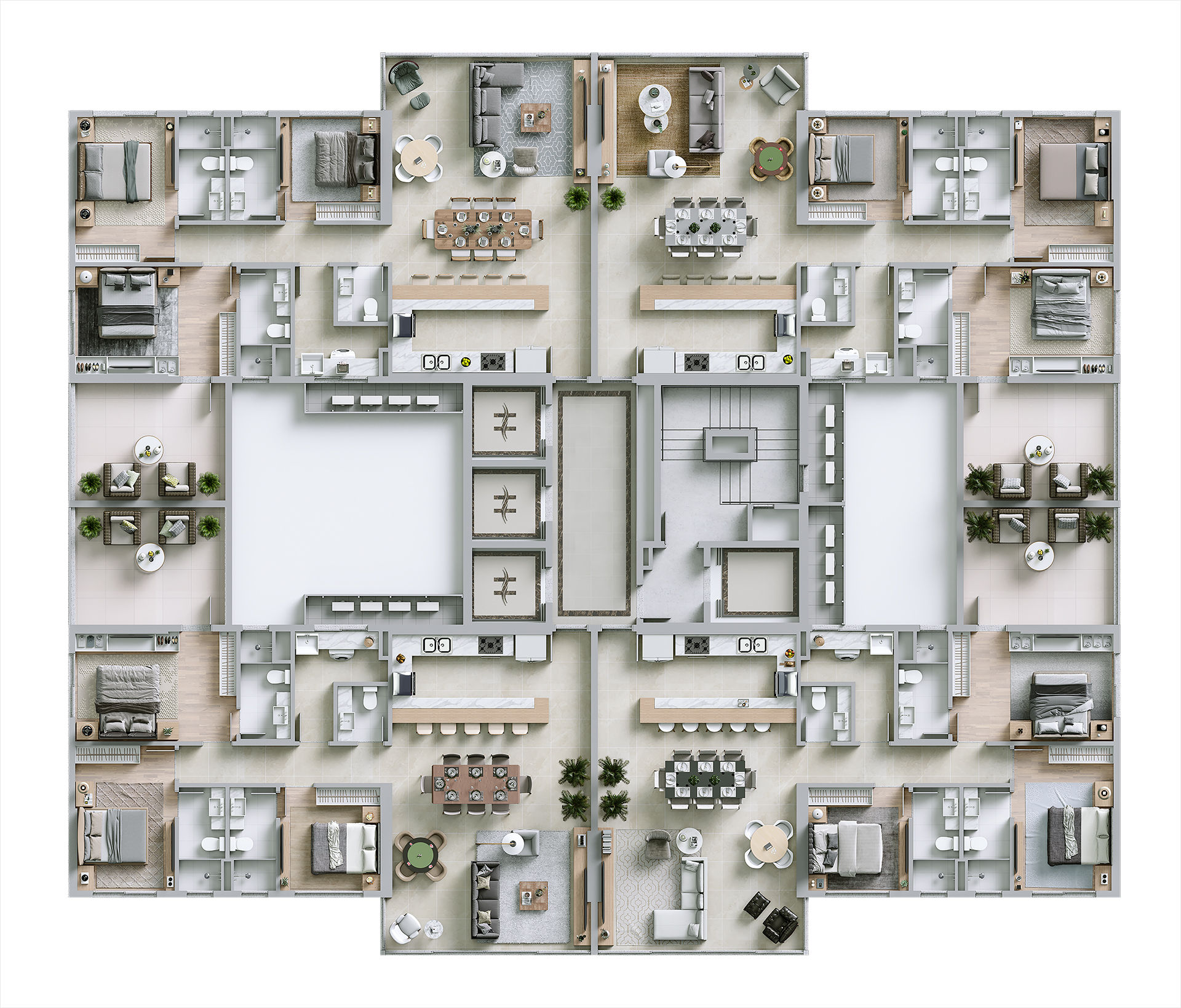 Planta 3 de Horizon Residence