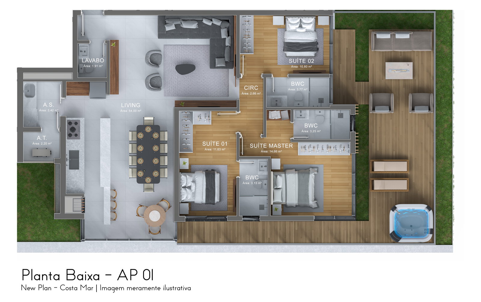 Planta 5 de Costa Mar