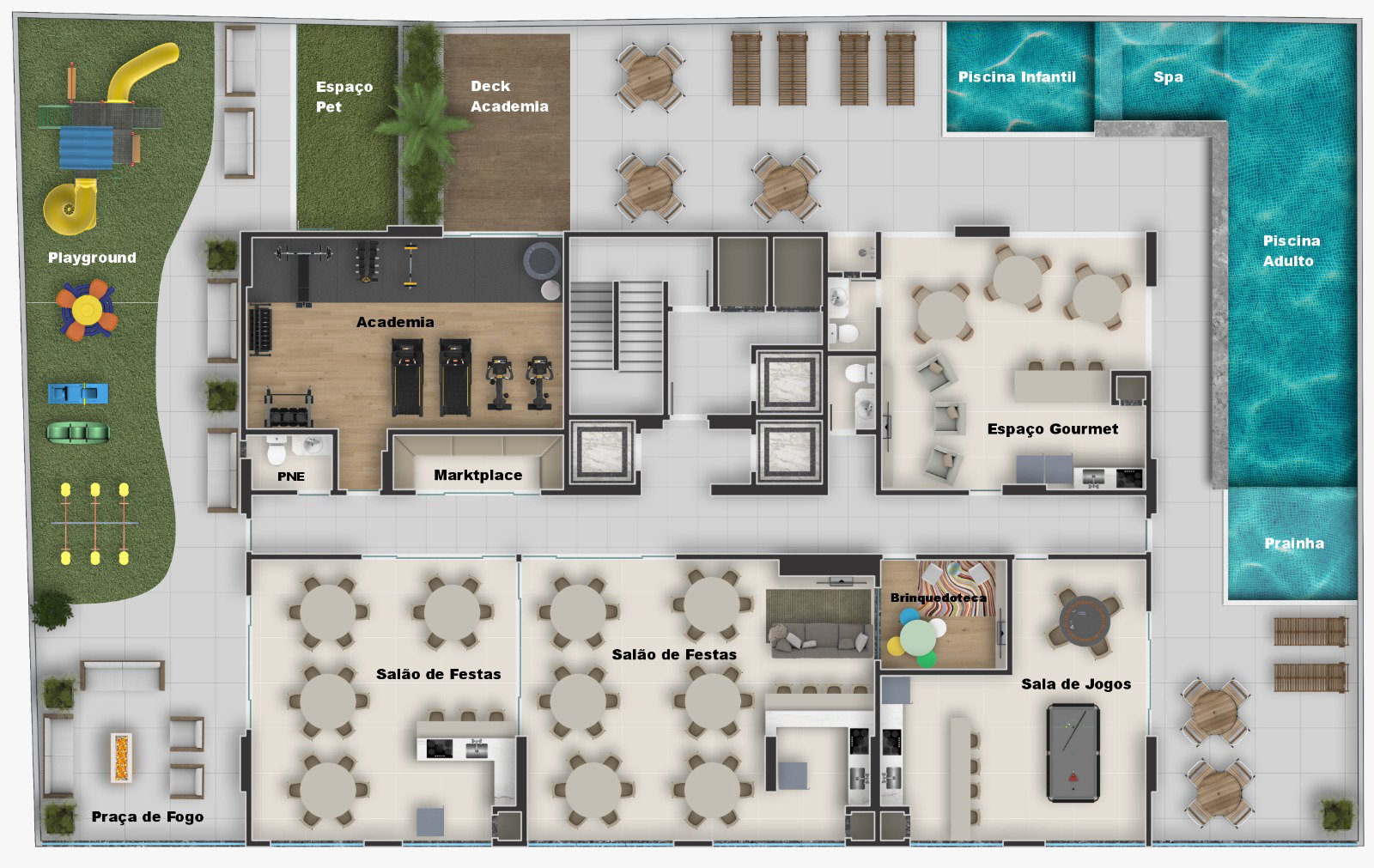 Planta 1 de Scala Residenziale