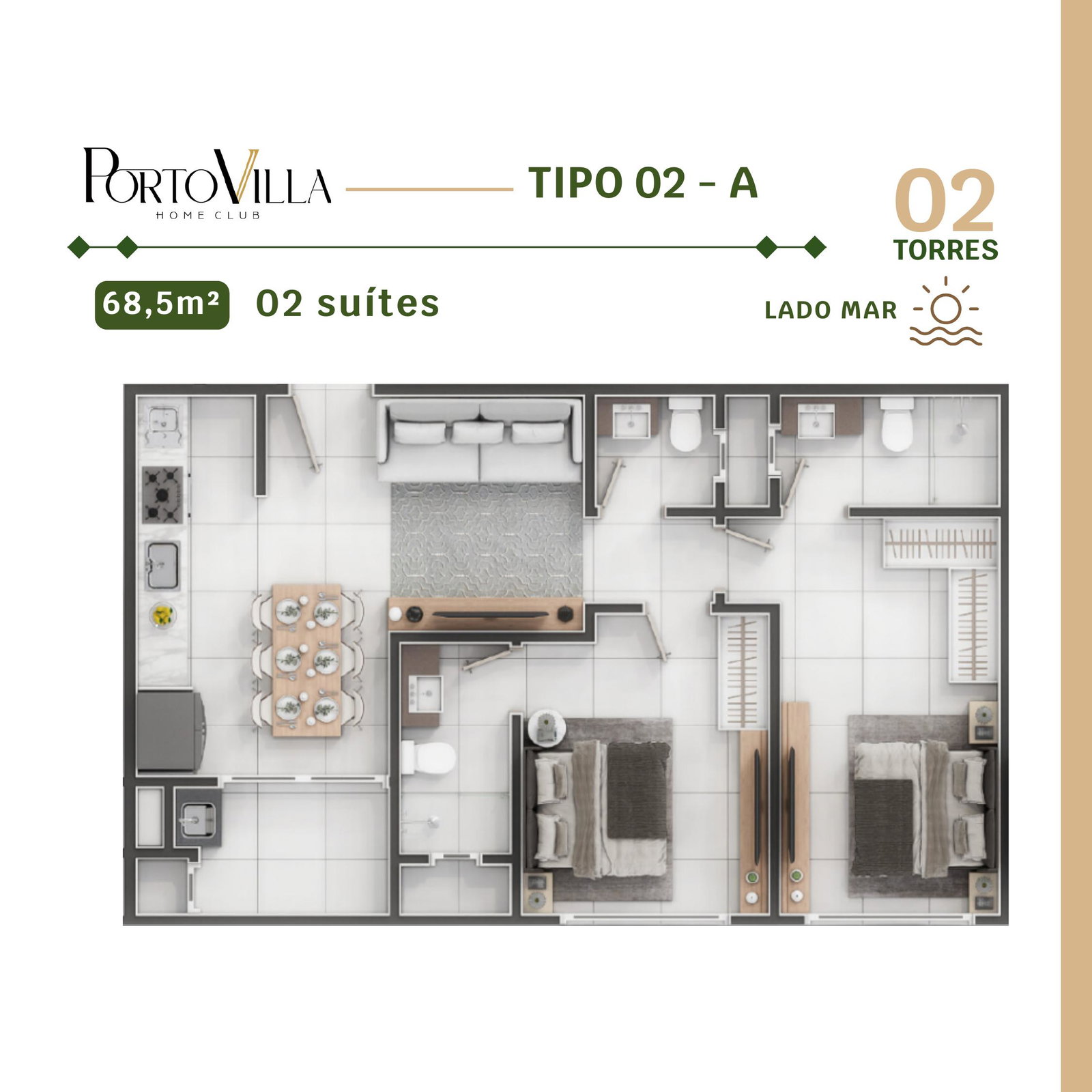 Planta 5 de Porto Villa Home Club