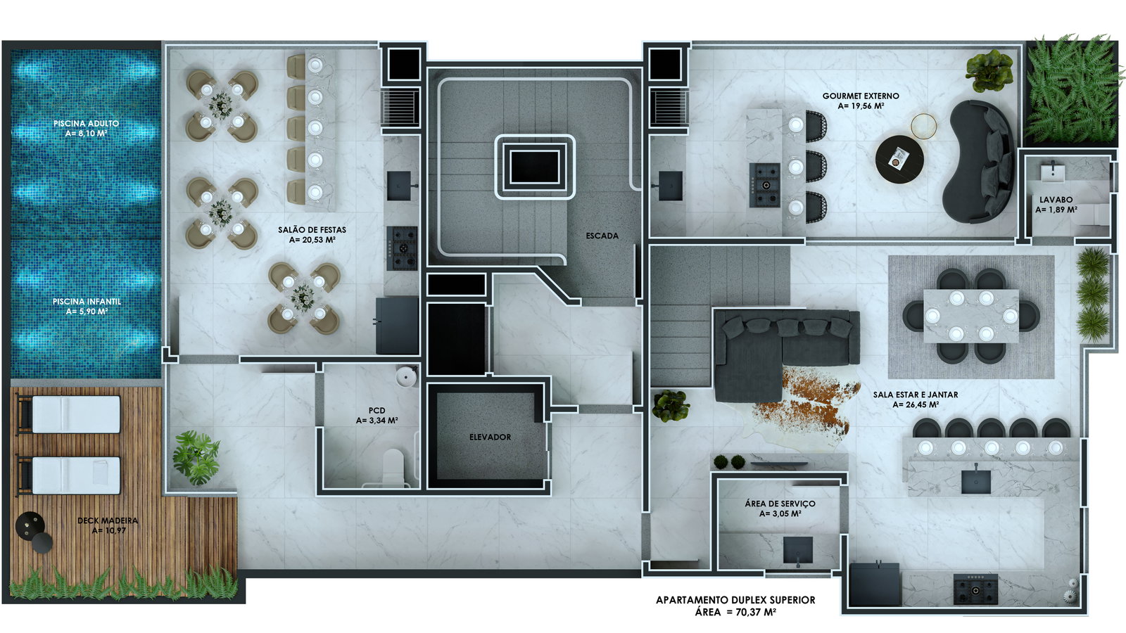 Planta 3 de 310 Residence
