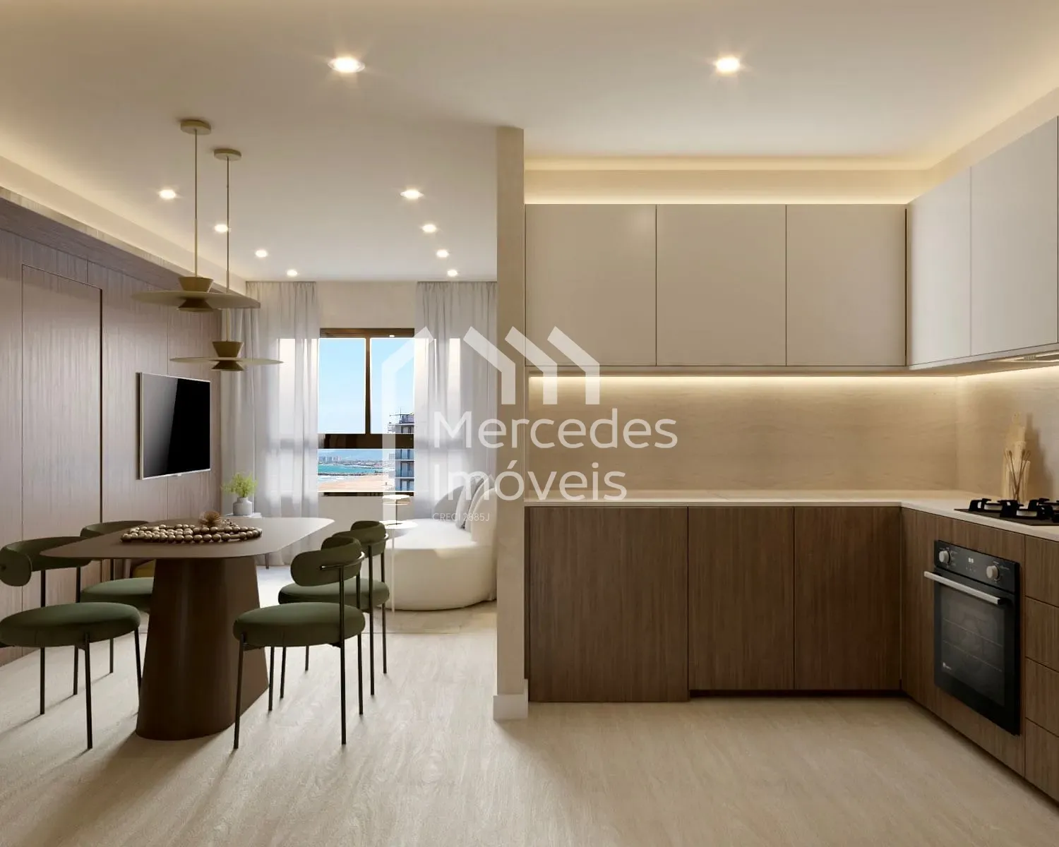 Foto 2 de Apartamento com 1 suíte + 1 dormitório, 49,76m² - à venda, São João, Itajaí, SC