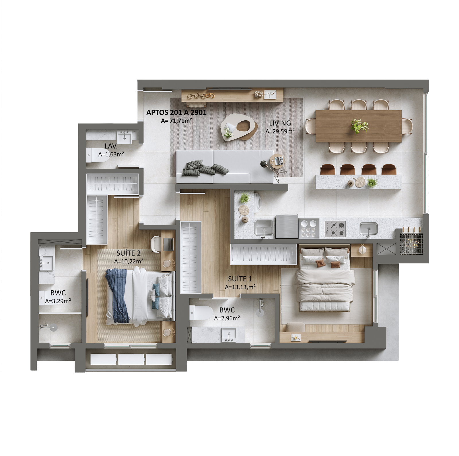 Planta 1 de Veritá