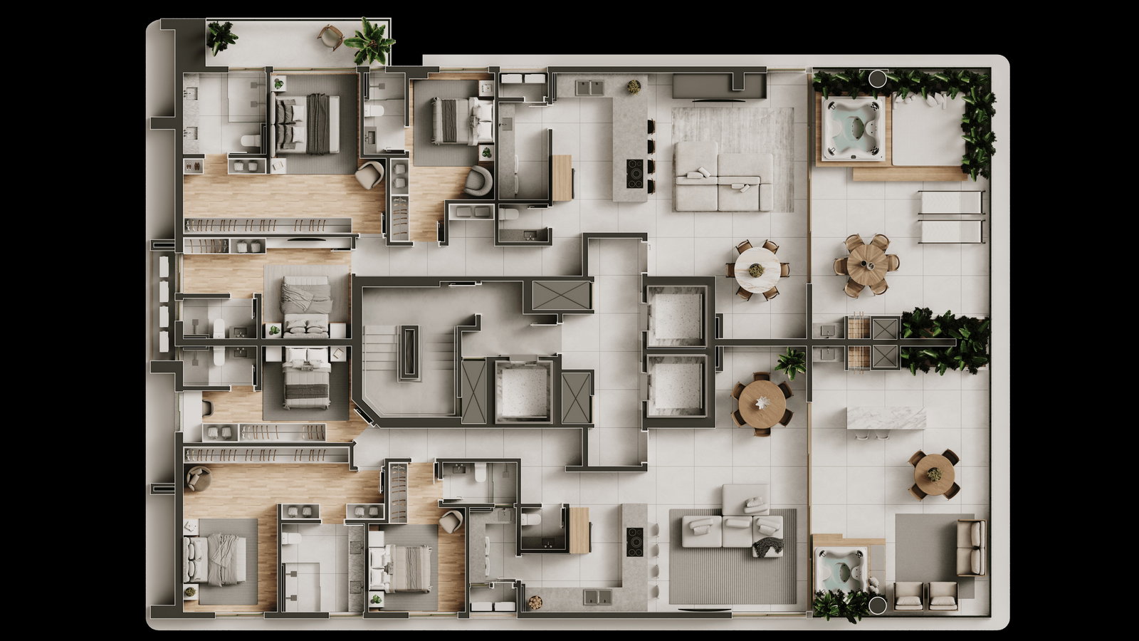 Planta 4 de Positano