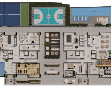 Planta 26 de Brava Valley Residence
