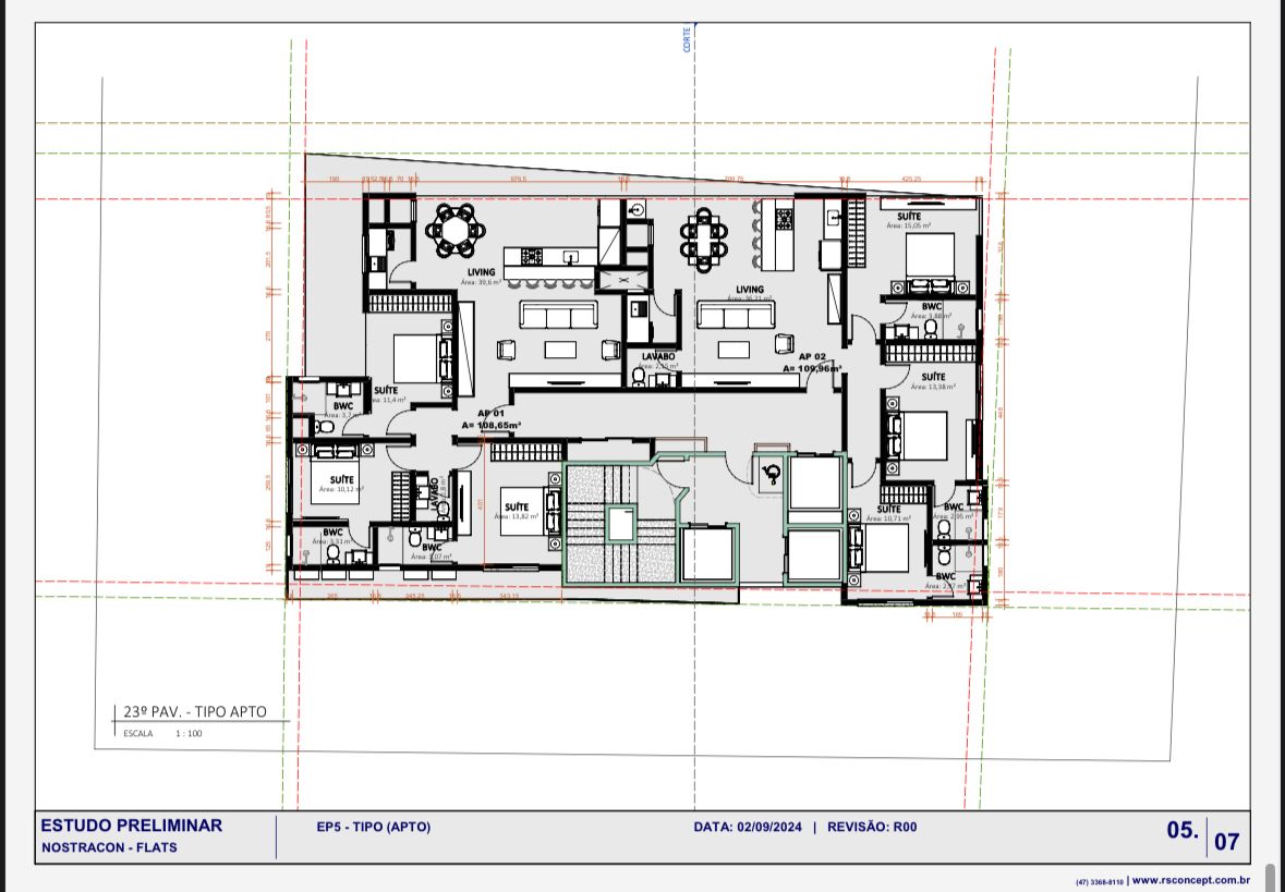 Planta 7 de Villa Venezia