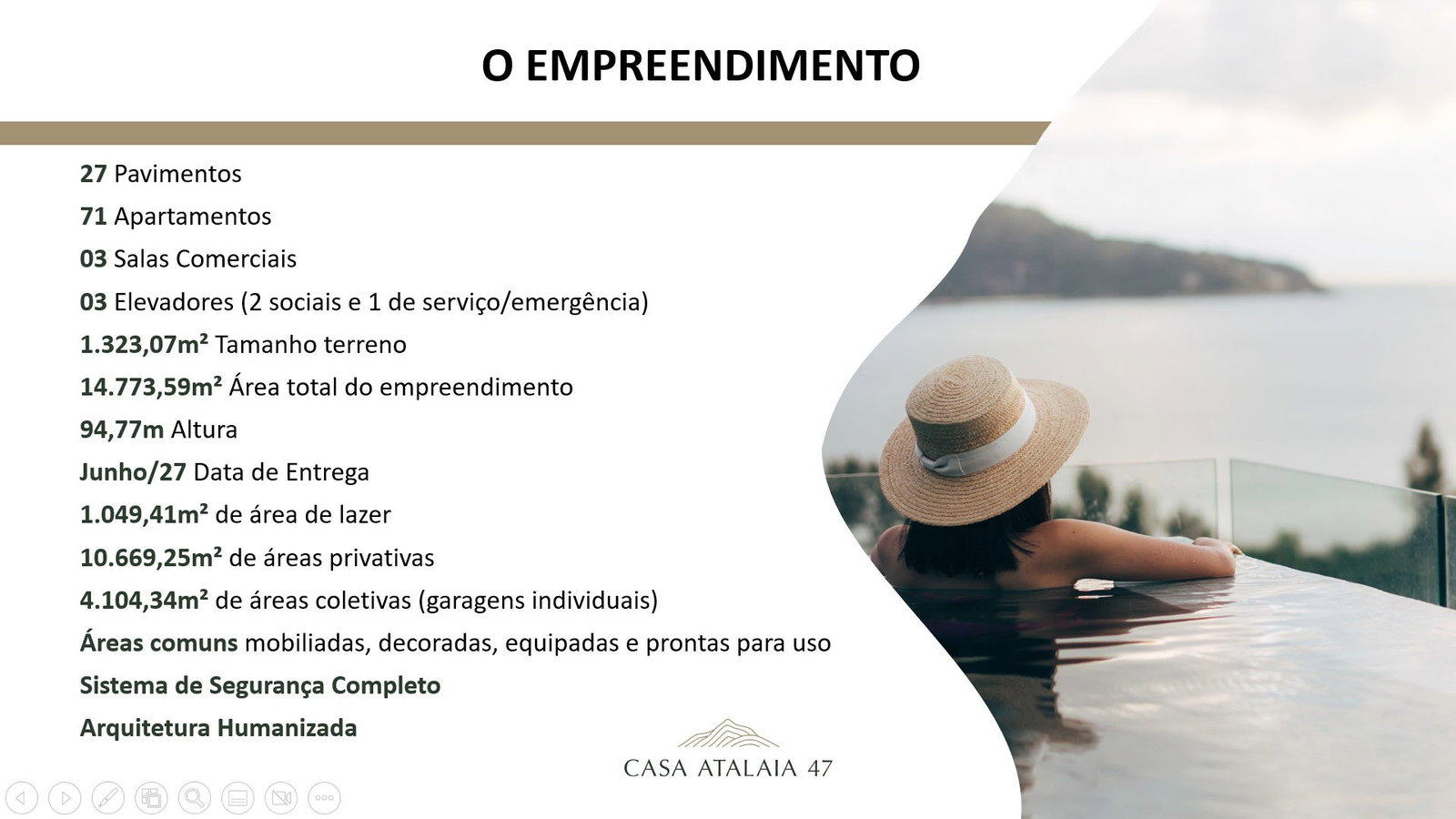 Planta 12 de Casa Atalaia 47