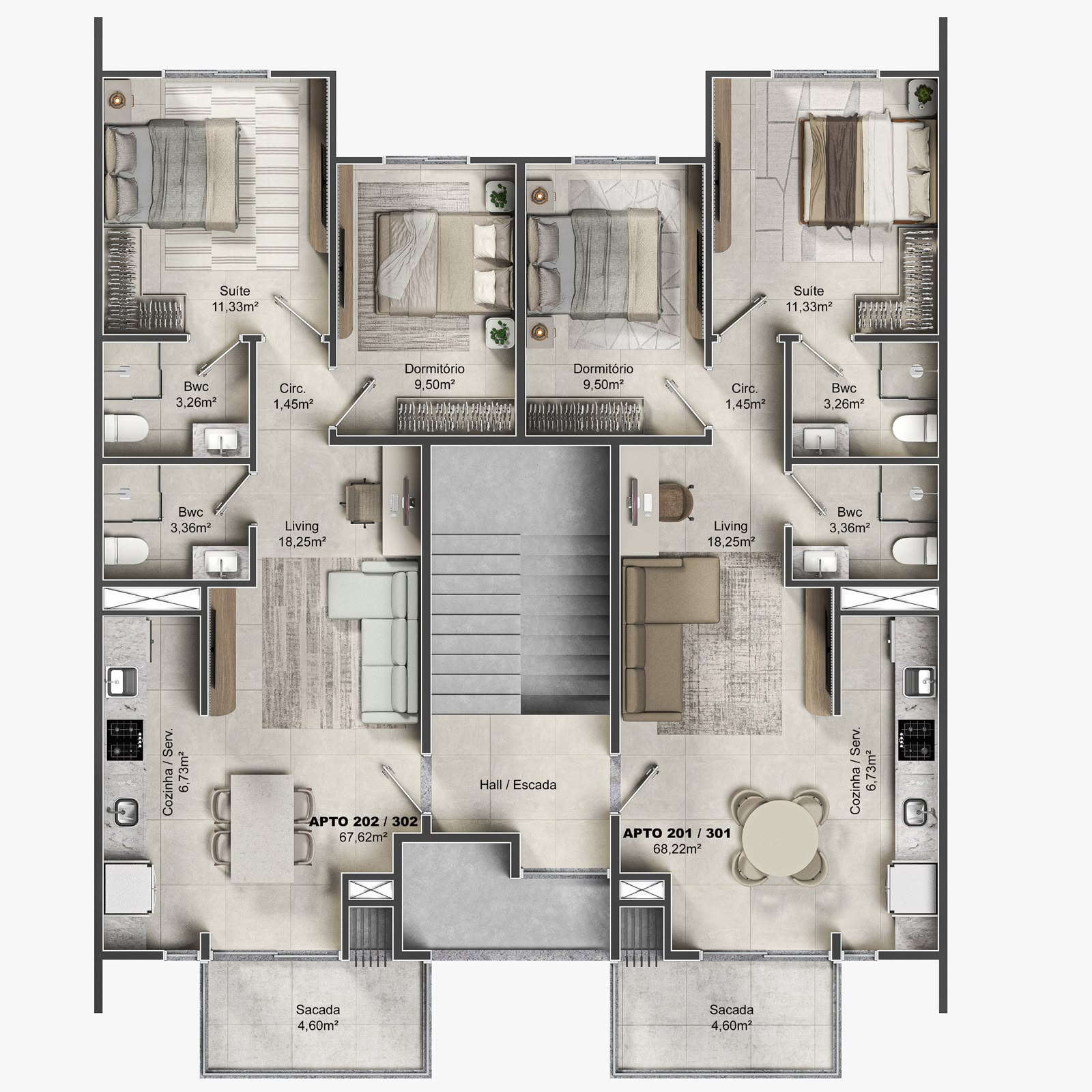 Planta 1 de Bora Bora Residence Village