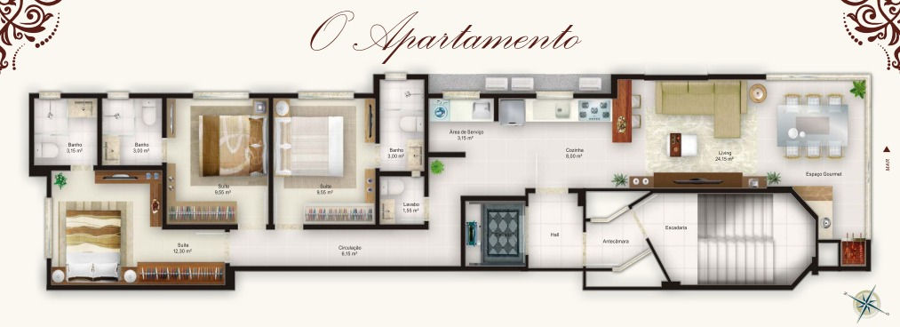 Planta 1 de Marine Palace