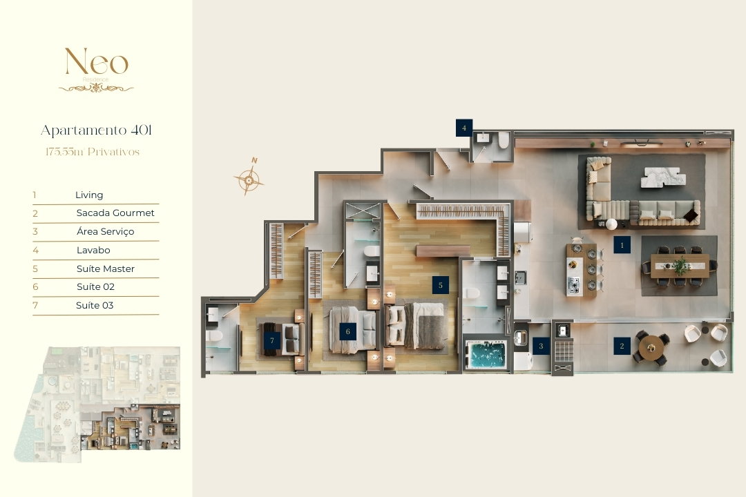 Planta 5 de Neo Residence