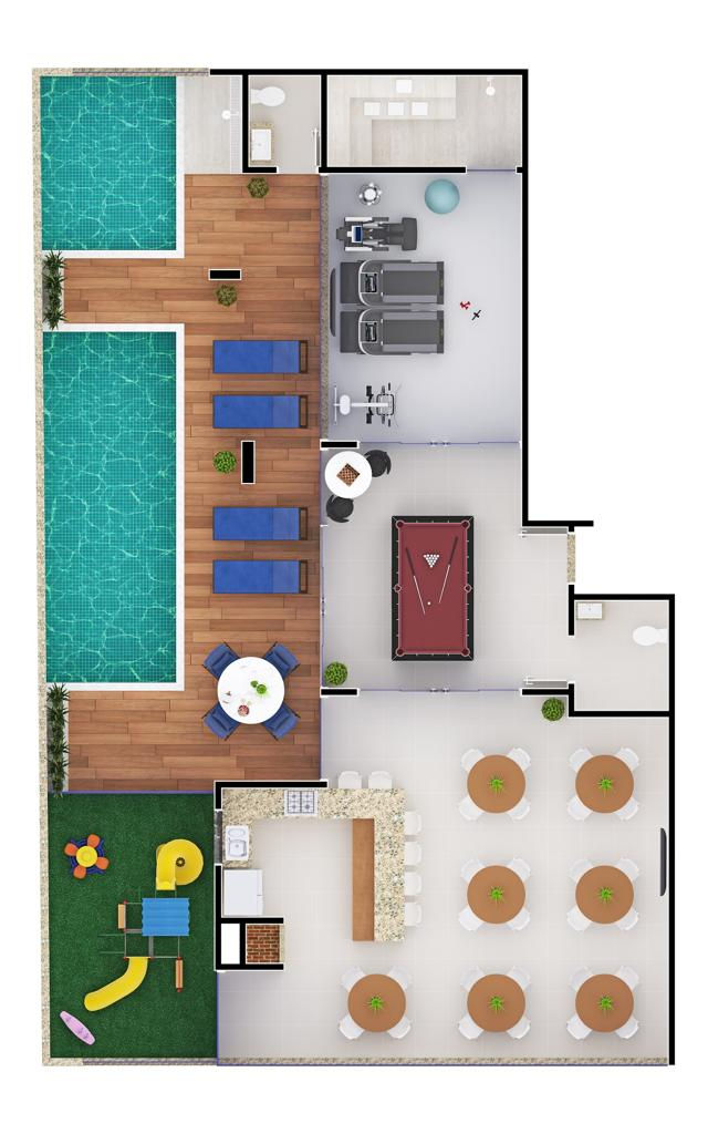 Planta 1 de Beach Village