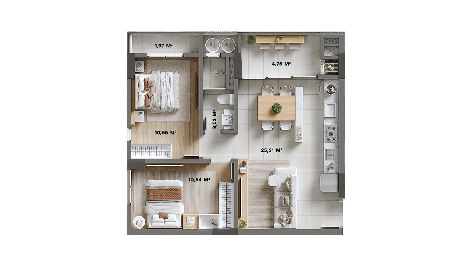 Planta 6 de Brava Living