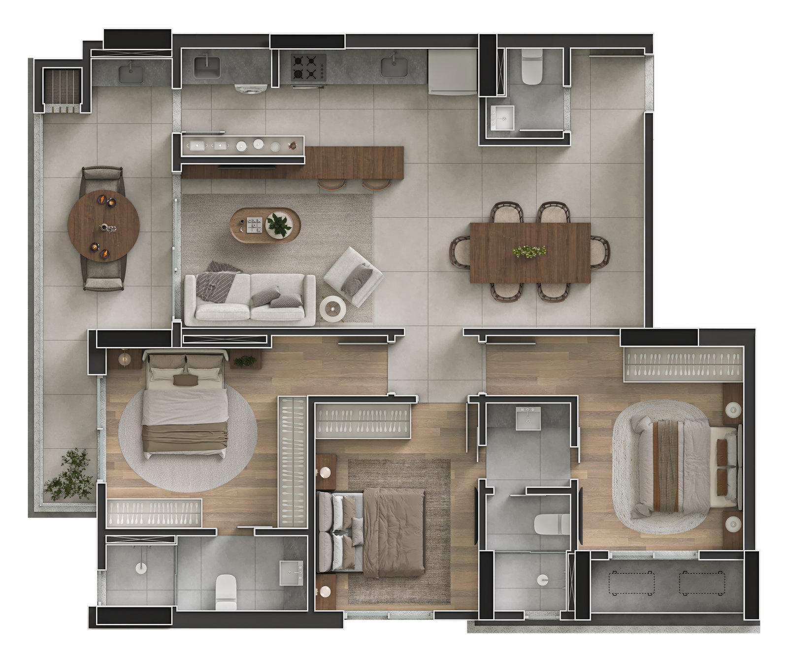 Planta 7 de Tramonti Residenza