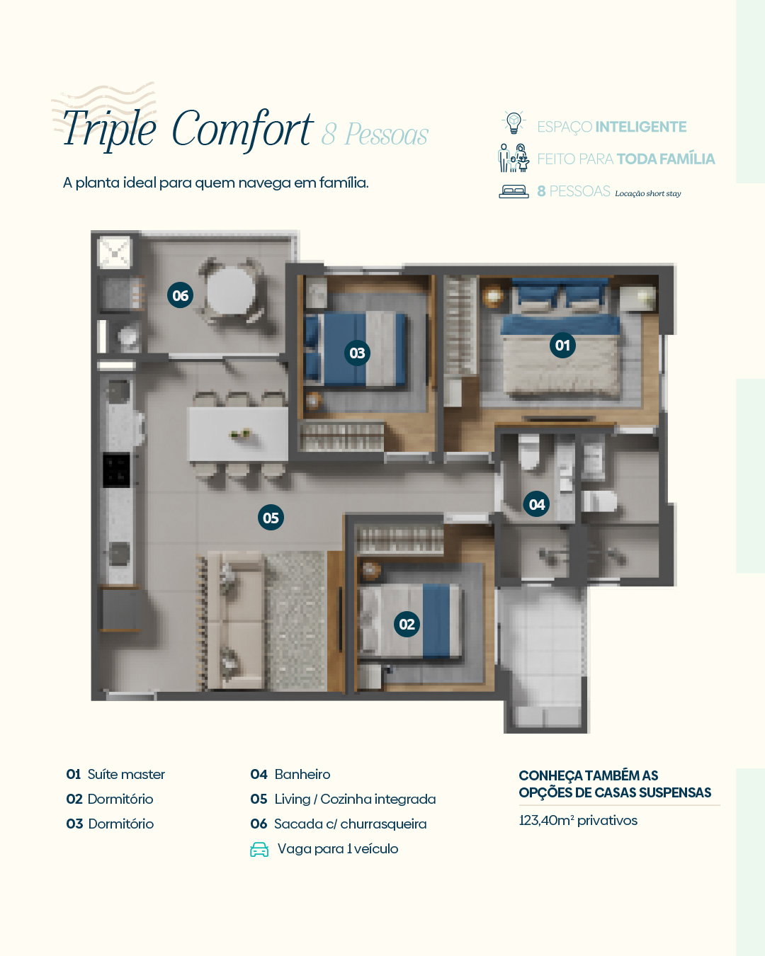 Planta 3 de Azure Palm Club
