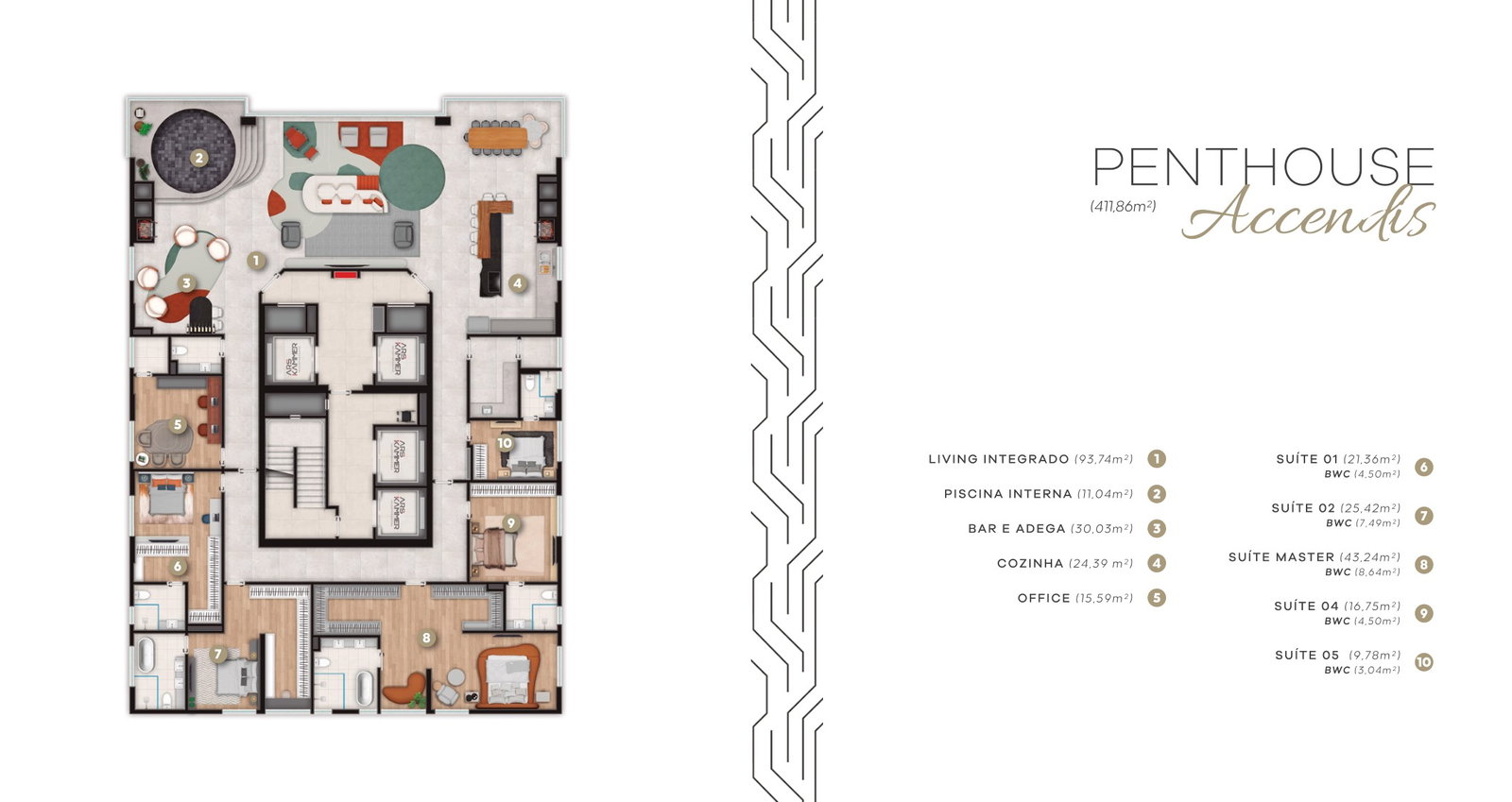 Planta 6 de Accendis