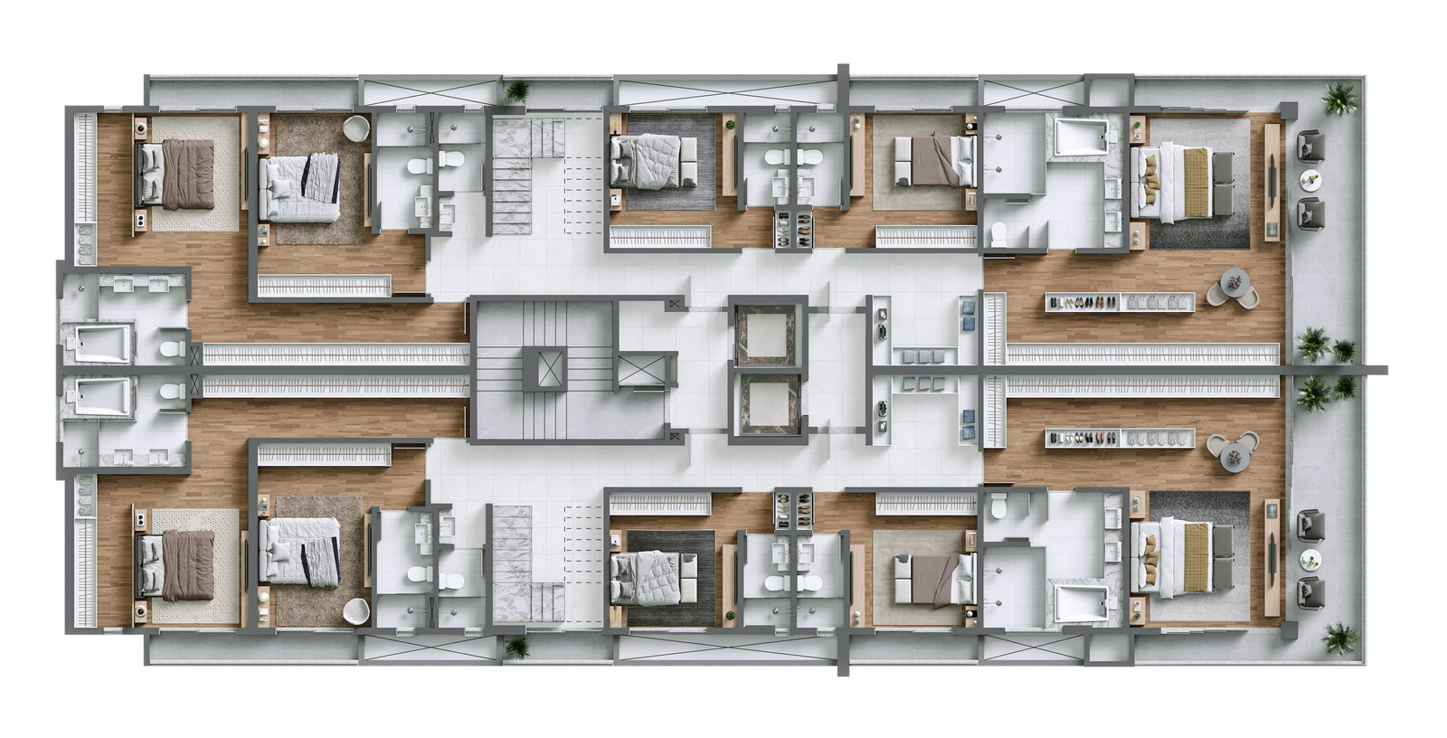 Planta 5 de Bay House Residence