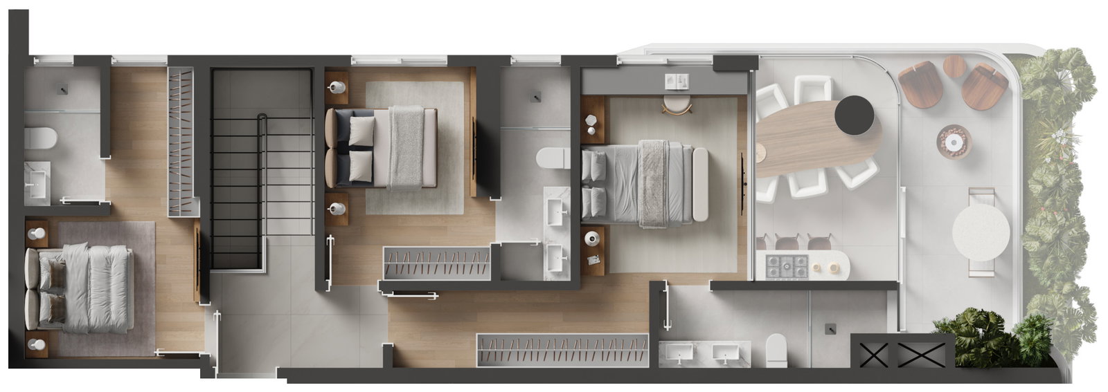 Planta 7 de Baker's Bay Residence