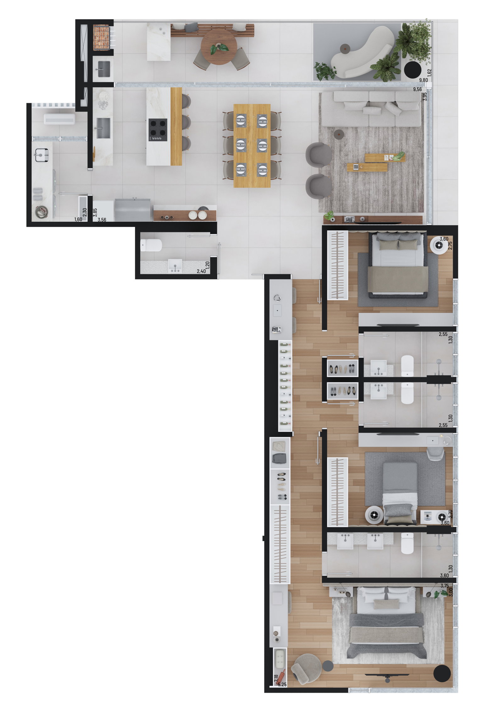 Planta 6 de Aria