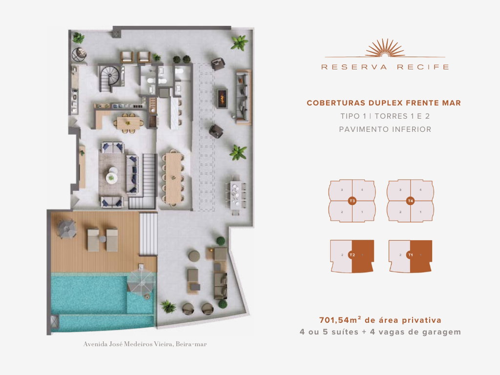 Planta 14 de Reserva Recife