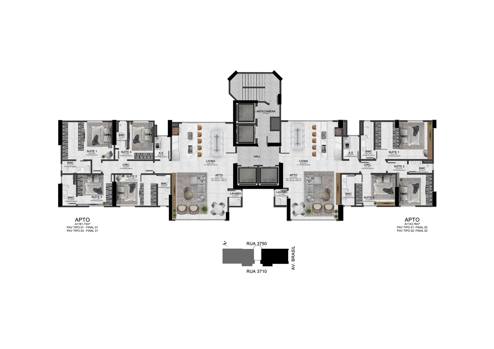 Planta 2 de Pericó Residence