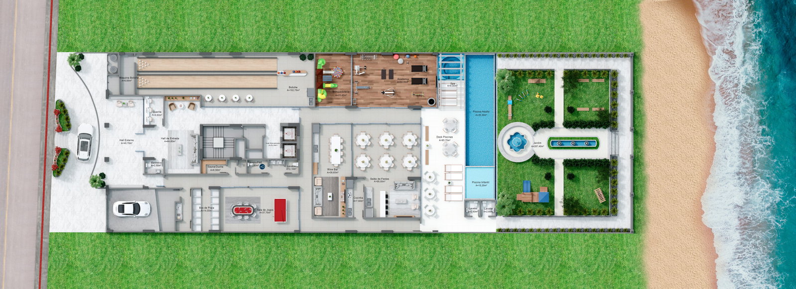Planta Lazer do George VI