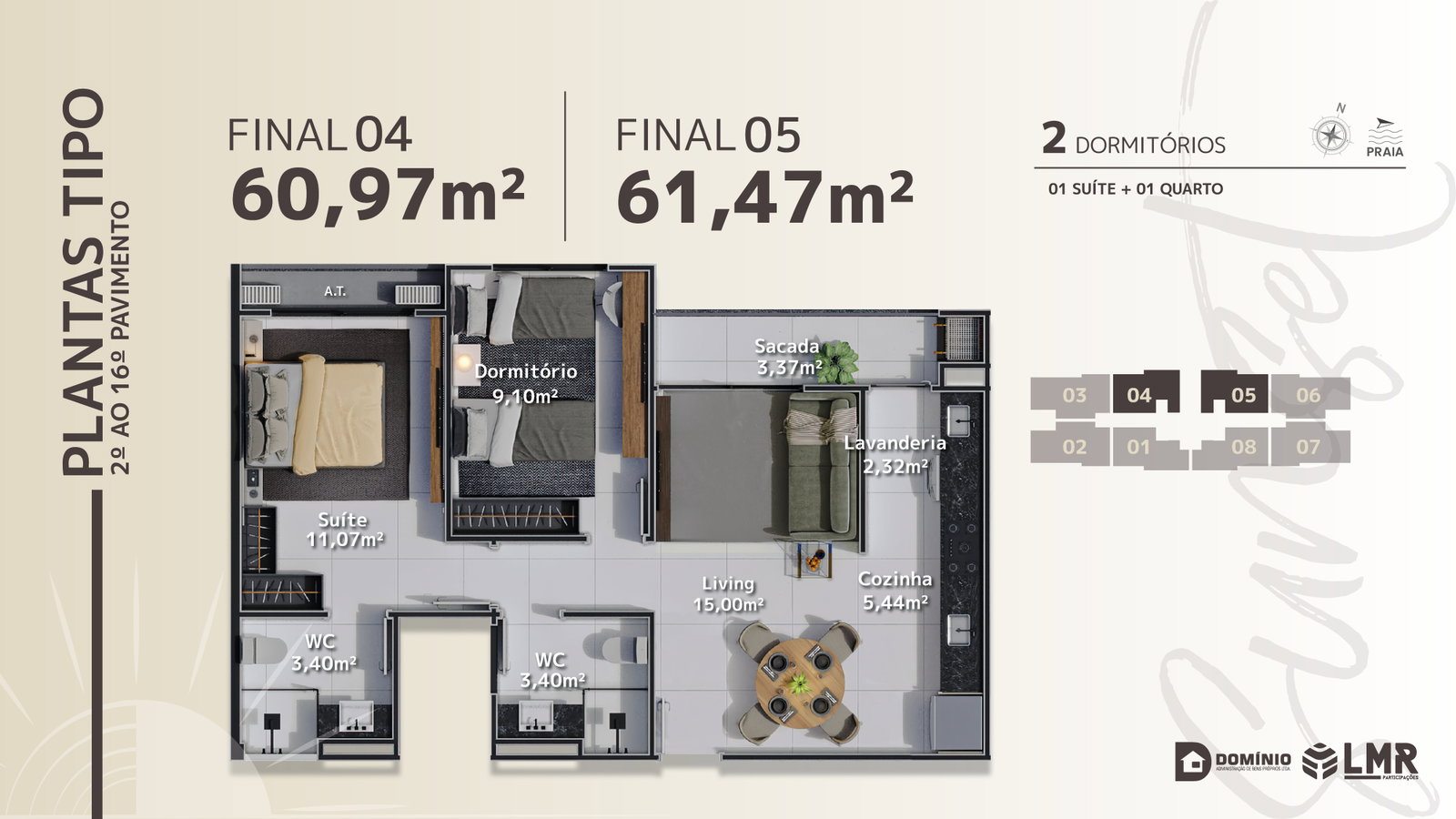 Planta 5 de Golden Sunset Residence