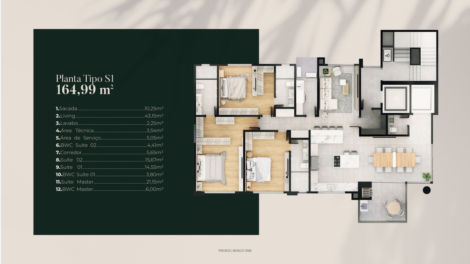 Planta 3 de Bosco 3158