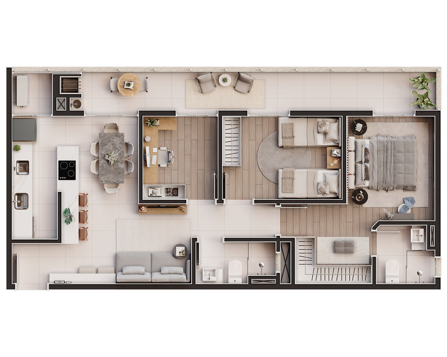 Planta 5 de VSK Golden Beach