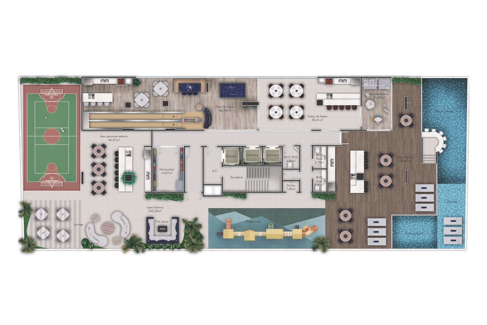 Planta 1 de Agatha Tower