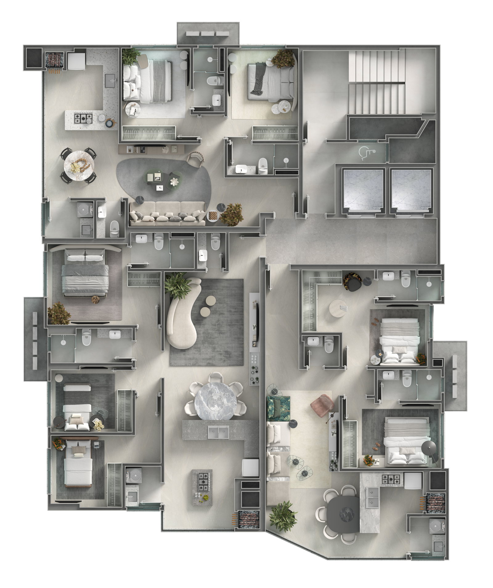 Planta 1 de Gran Majestic