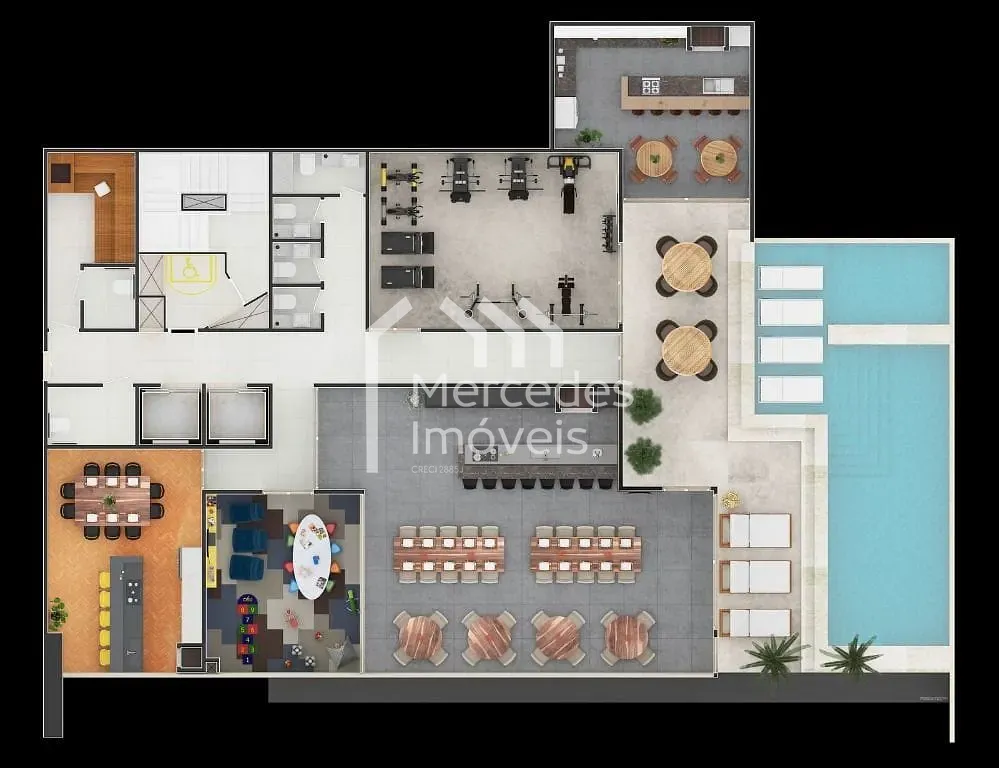 Foto 16 de Apartamento 1 suíte + 2 dorms à venda · Fazenda, Itajaí · SUN COAST · 145 m²