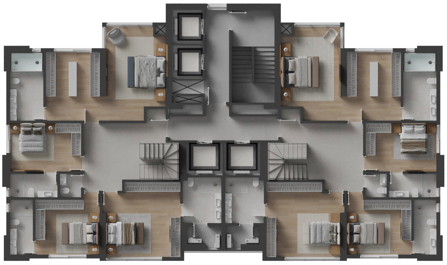 Planta 2 de Luminare Residencial