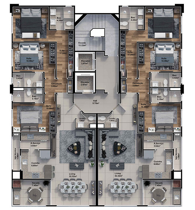 Planta 3 de Hannover