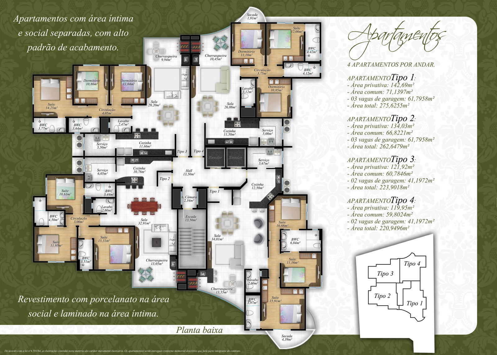 Planta 1 de Green Park Residence