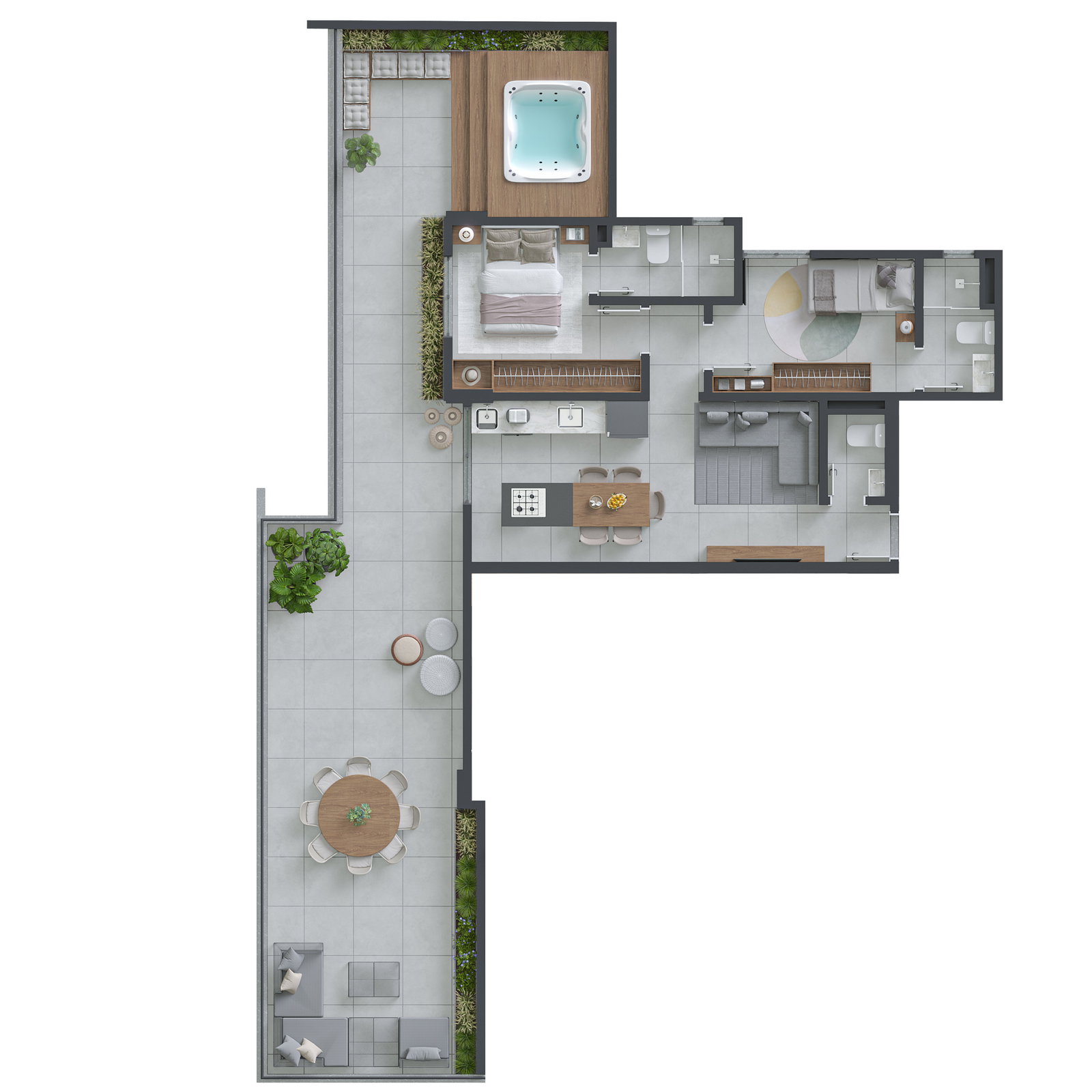 Planta 6 de Vista Vila