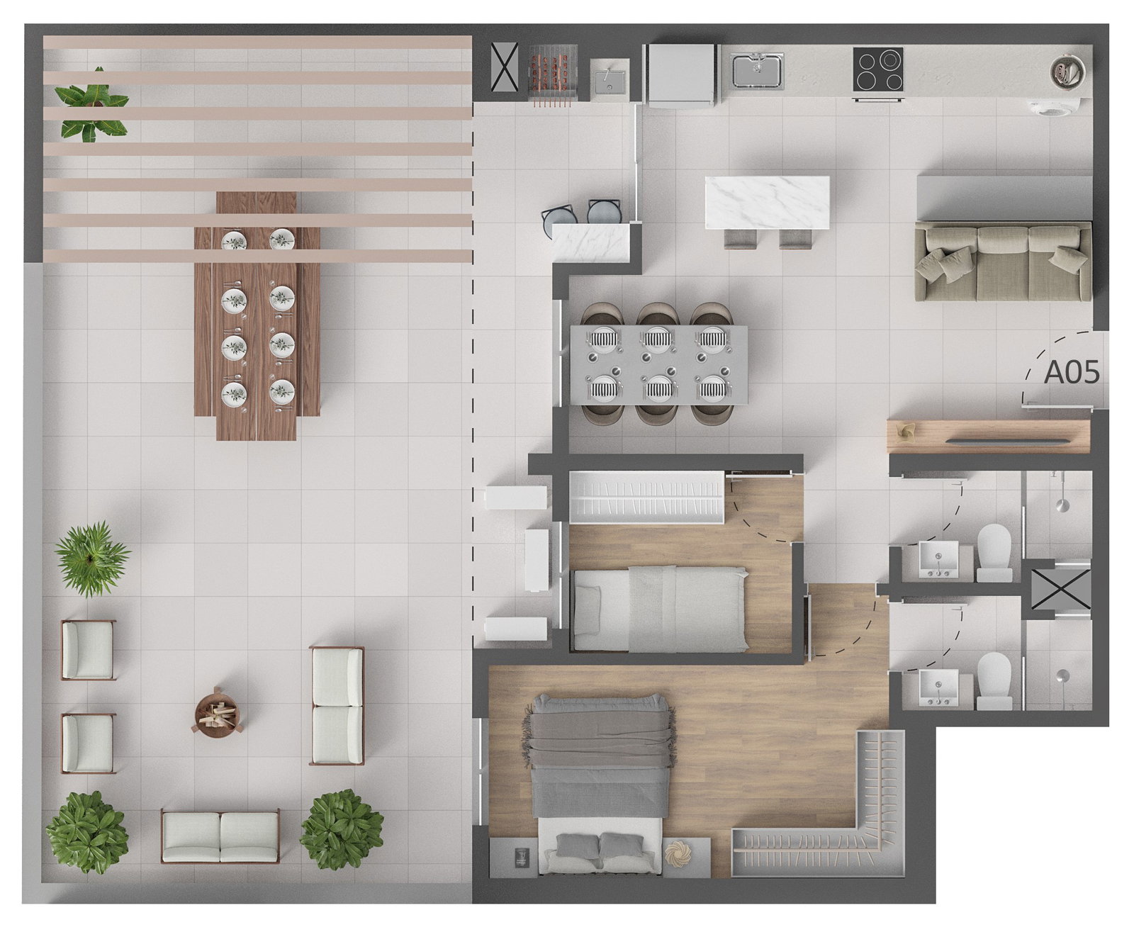 Planta 19 de Dualité