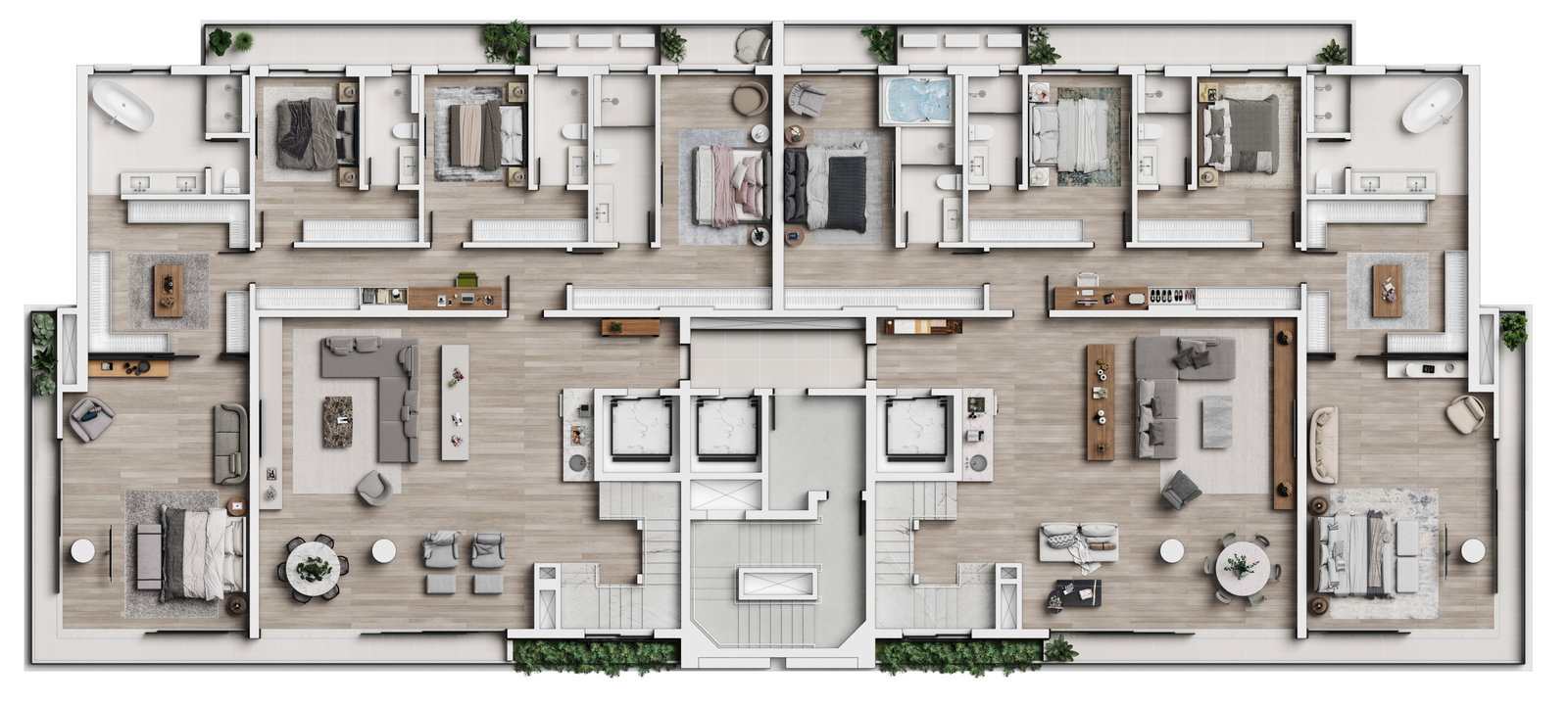 Planta 4 de Residencial Montenegro