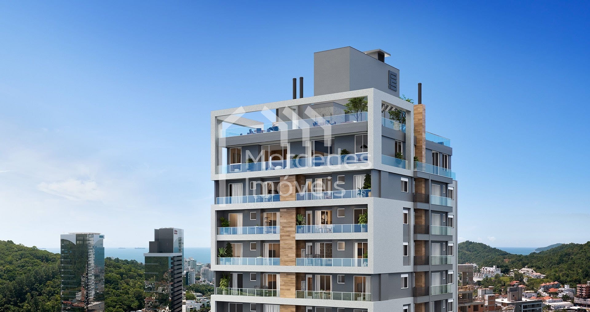 Foto 1 de Apartamento 1 suíte + 1 dorm à venda · Praia Brava de Itajaí · SALT