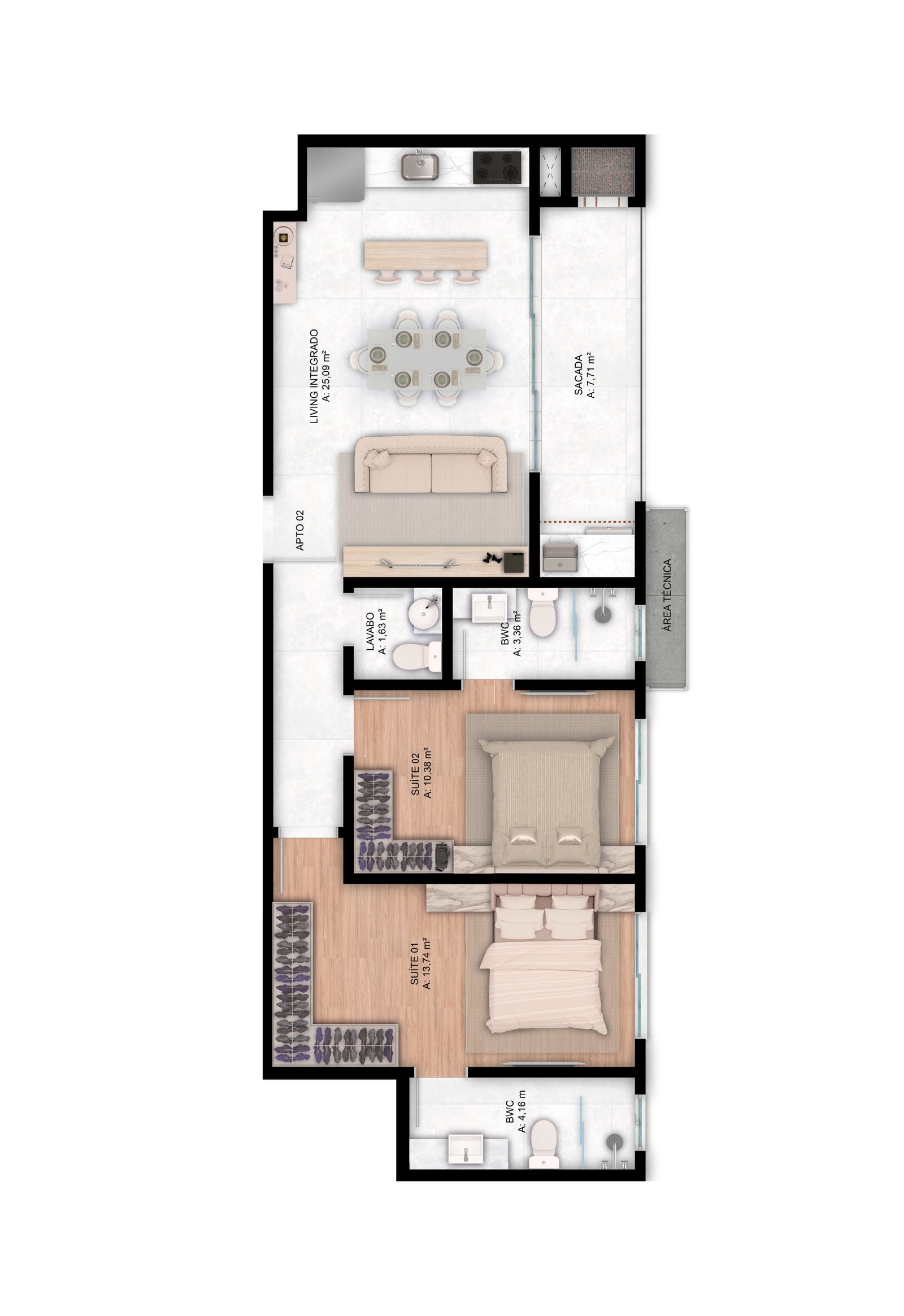 Planta 6 de Skypark Tower