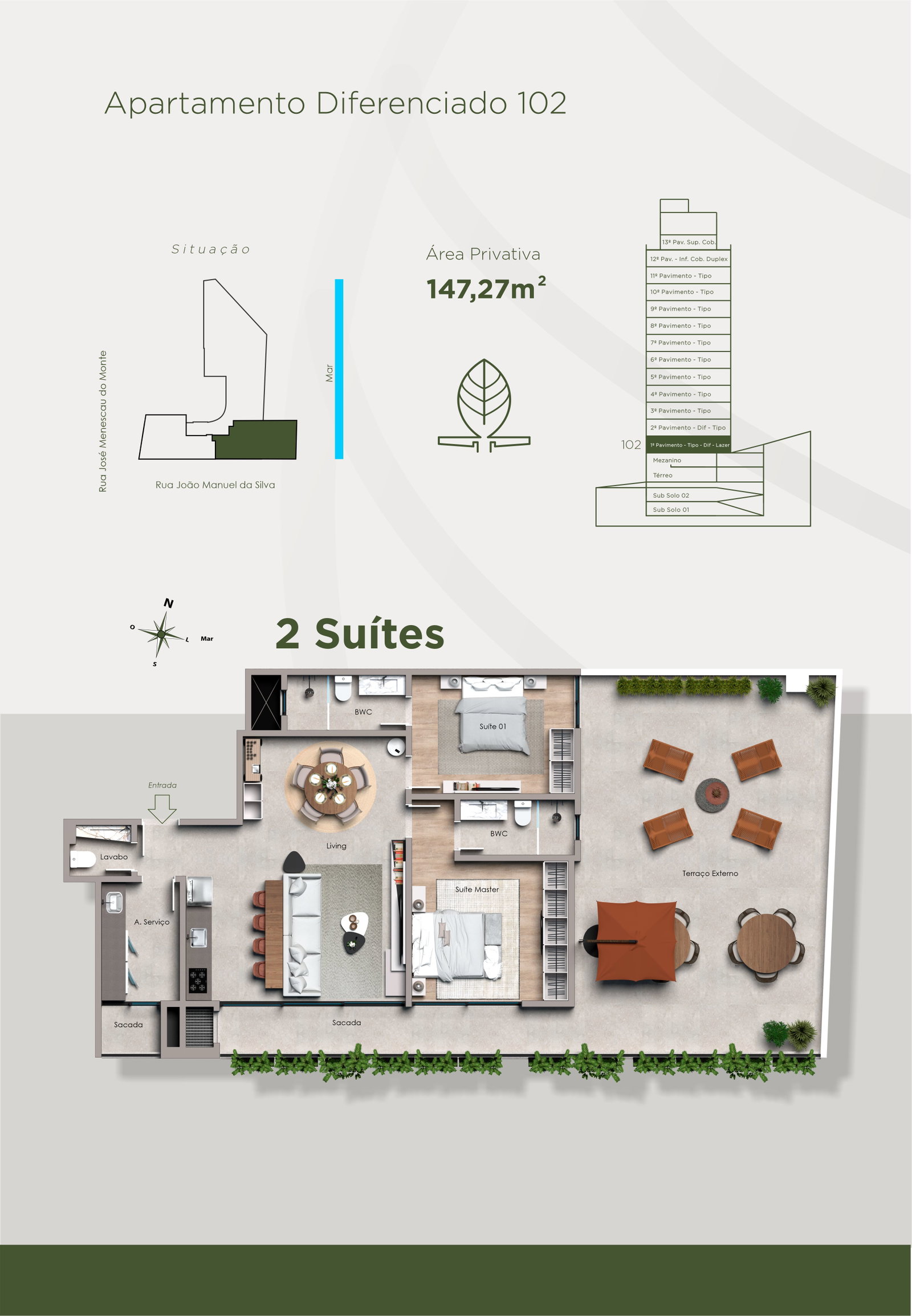 Planta 1 de Jardins Palace