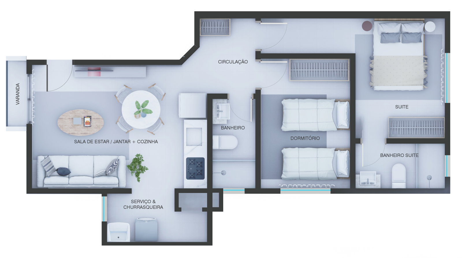 Planta 2 de Madison Residence