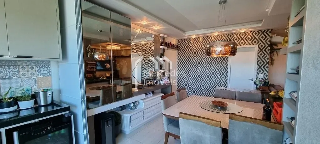 Foto 2 de Apartamento mobiliado com 1 suíte + 2 dormitórios à venda, 101 m² por R$ 1.550.000 - Fazenda - Itajaí/SC