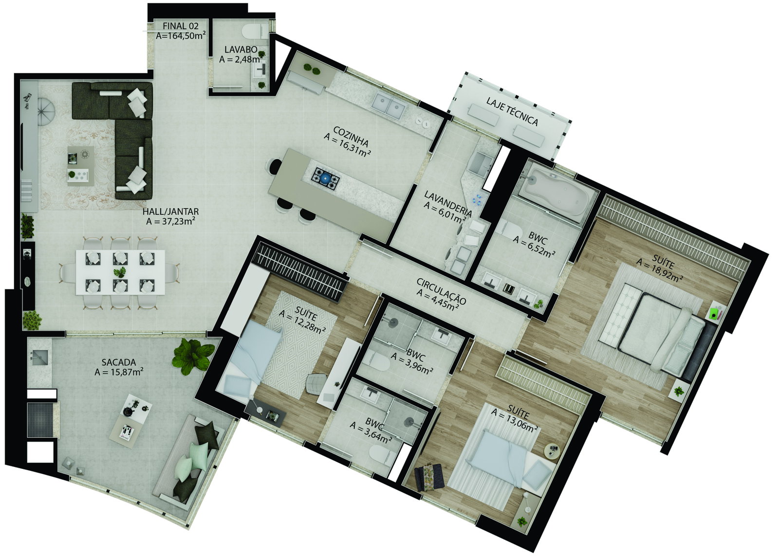 Planta 2 de Vila Toscana