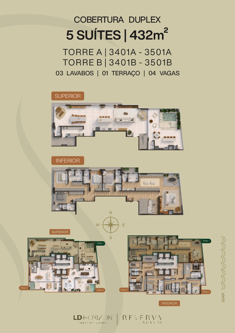 Planta 4 de Reserva Japandi