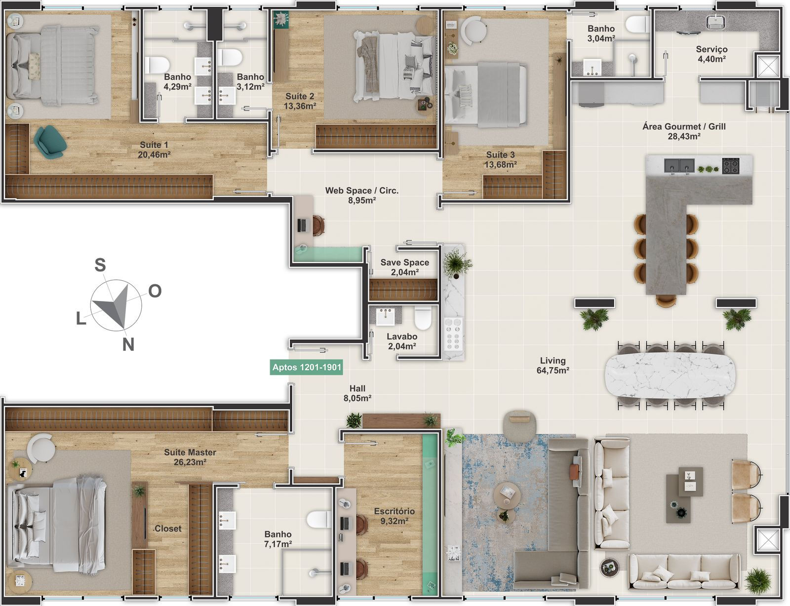 Planta 6 de Venetian
