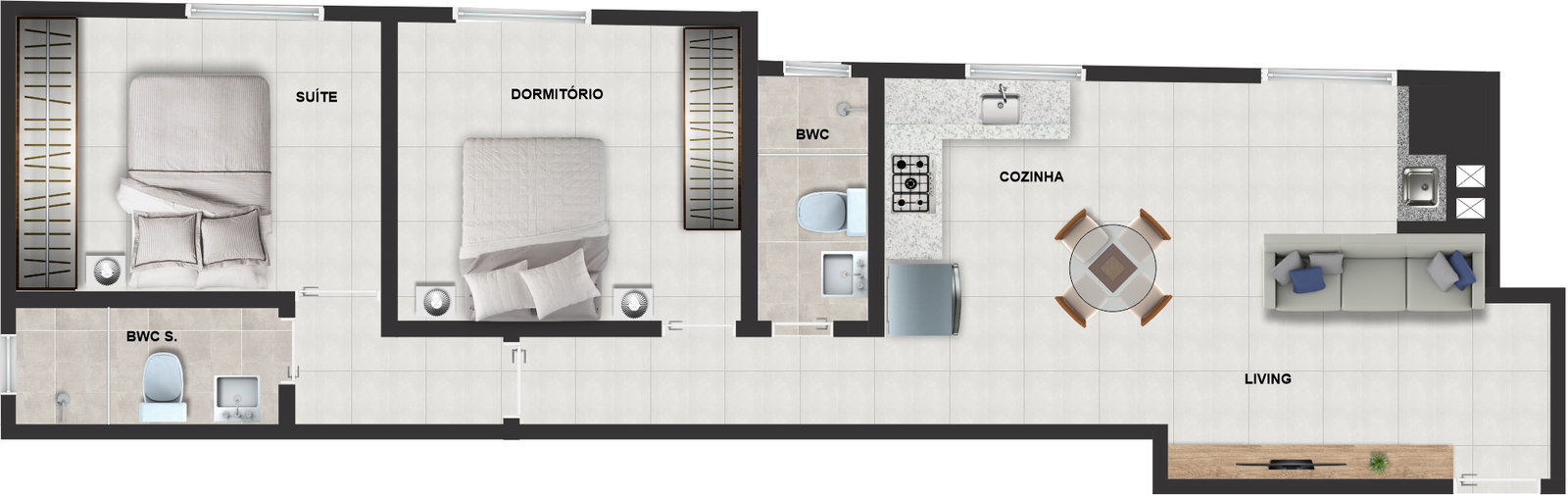 Planta 3 de Amazon Residence