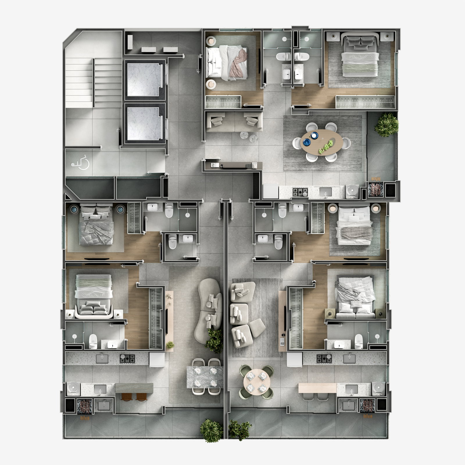 Planta 2 de Residencial Rivello