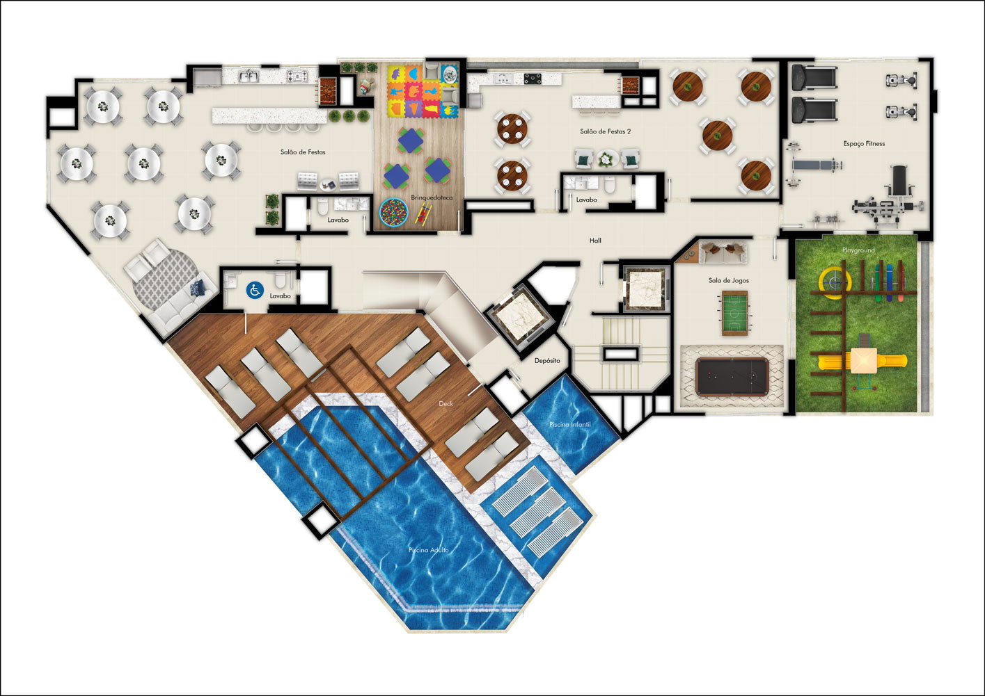 Planta 1 de Sky Bridge